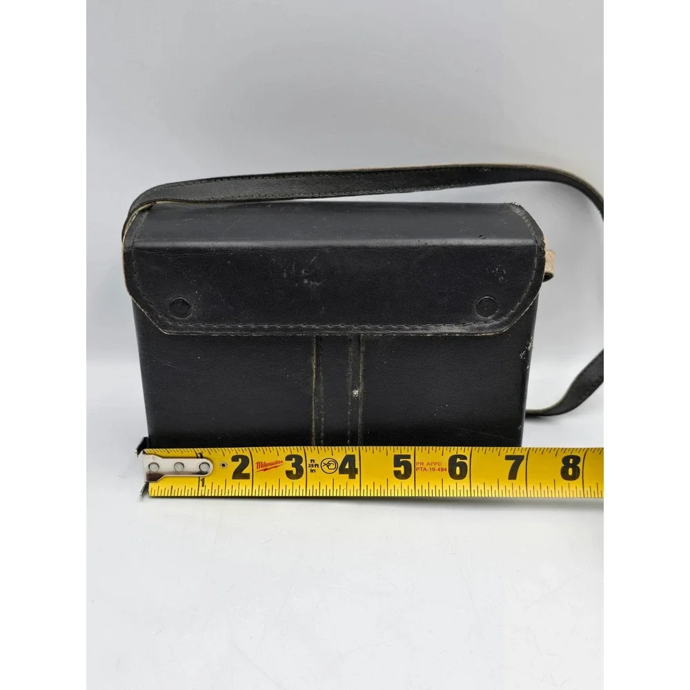 Unbranded Camera Bag Unisex OS Black Good Vintage Hard Shell‎ Boxy